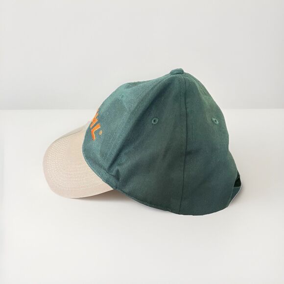 Stihl Power Equipment Baseball Hat Cap Adjustable Embroidered Green Tan - Picture 4 of 6